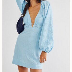 NWOT Free People Fine Lines Mini Dress